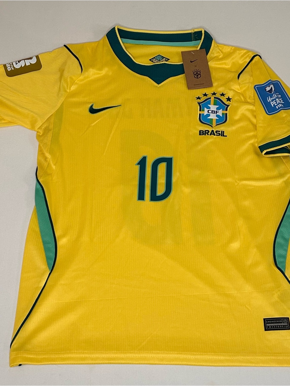 Brazil 2026/27 Home Neymar Jr. #10 Jersey